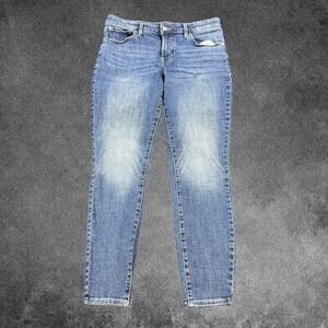 Lucky Brand Lolita Skinny Jeans Womens 12/31 Blue Stretch‎ Denim Low Rise